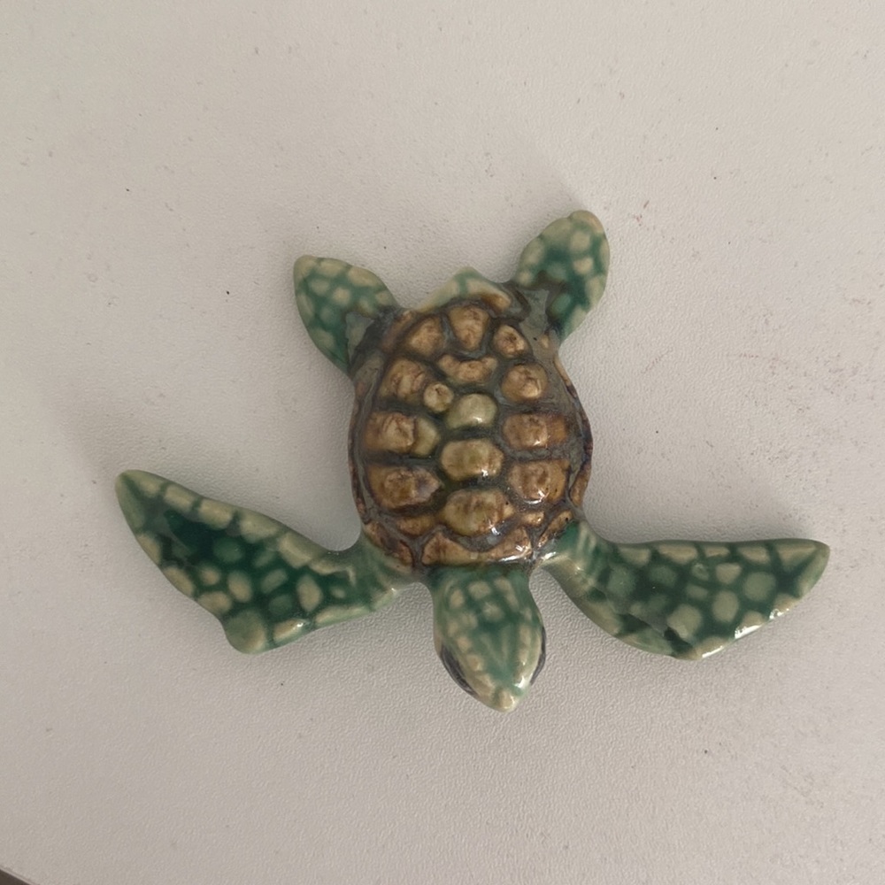 Ceramic Turtle Decor - Picture 2 of 3